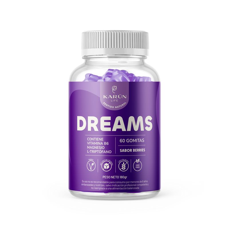KARUNLIFE - Dreams Gomitas - Sabor Berries - 60 Un Karun Life