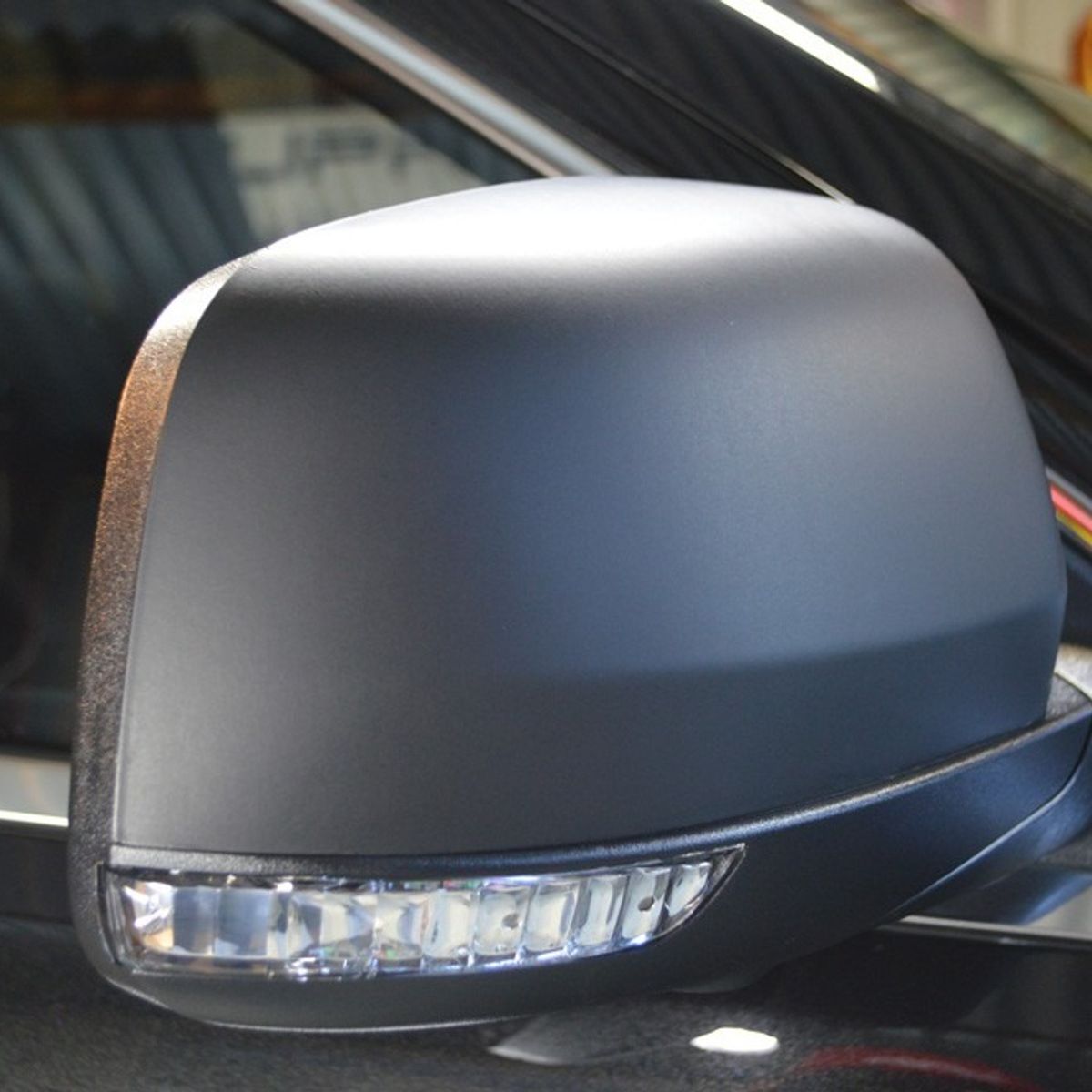 GENERICO - Papel Vinilo NEGRO MATE Opaco Adhesivo Universal Auto Karvas