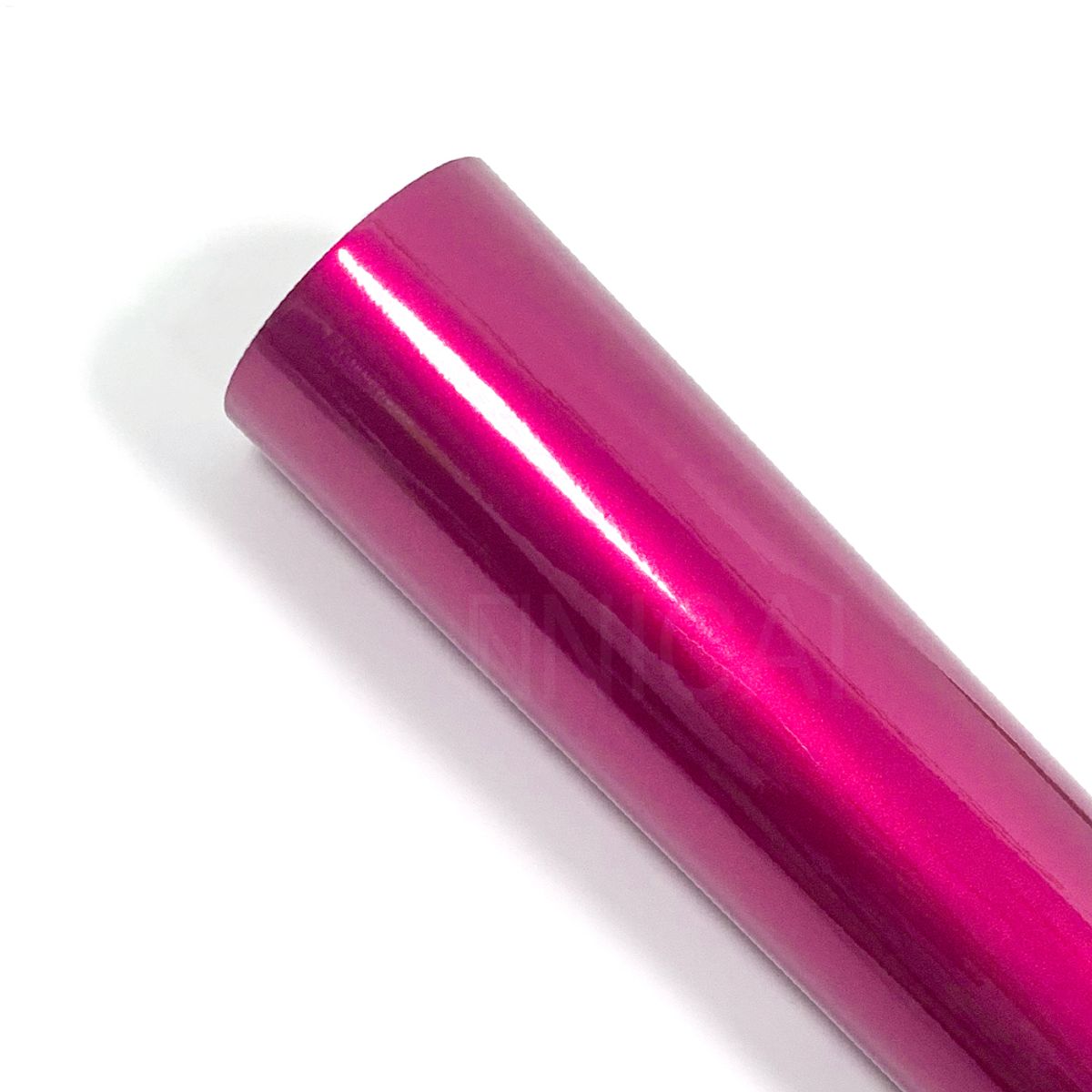 GENERICO - Papel Vinilo Electro Metalico ROJO CHERRY Adhesivo Karvas