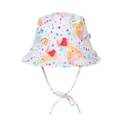 DISNEY - Gorro Bebe Niña UV 50 Princesas Blanco - Blanco