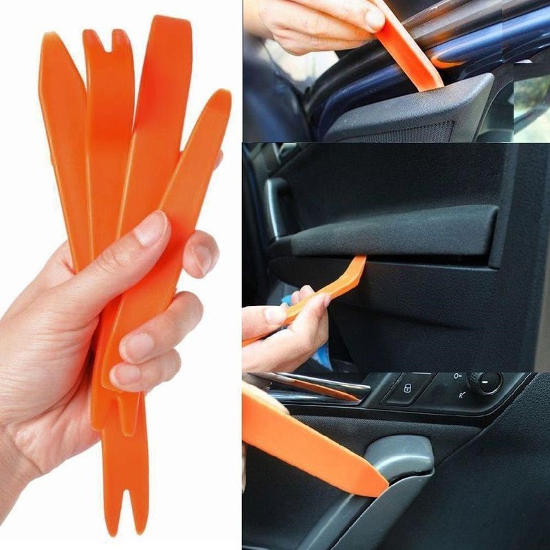 GENERICO - Kit Herramientas Desmontaje Básico Audio Tablero Auto Karvas
