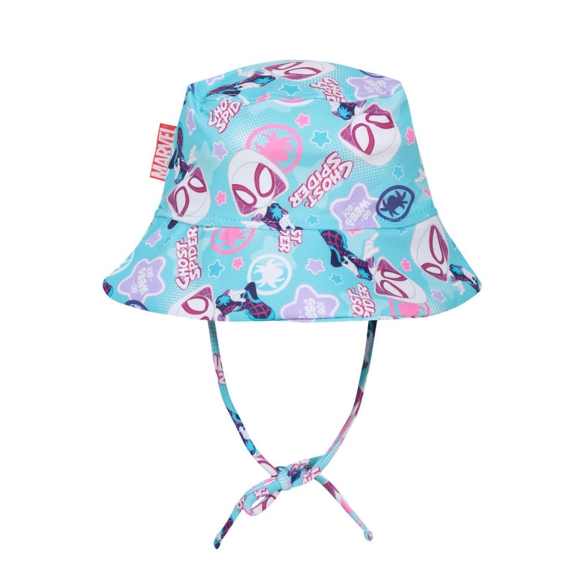 DISNEY - Gorro Bebe Niña UV 50 Disney Spidey Celeste - Celeste