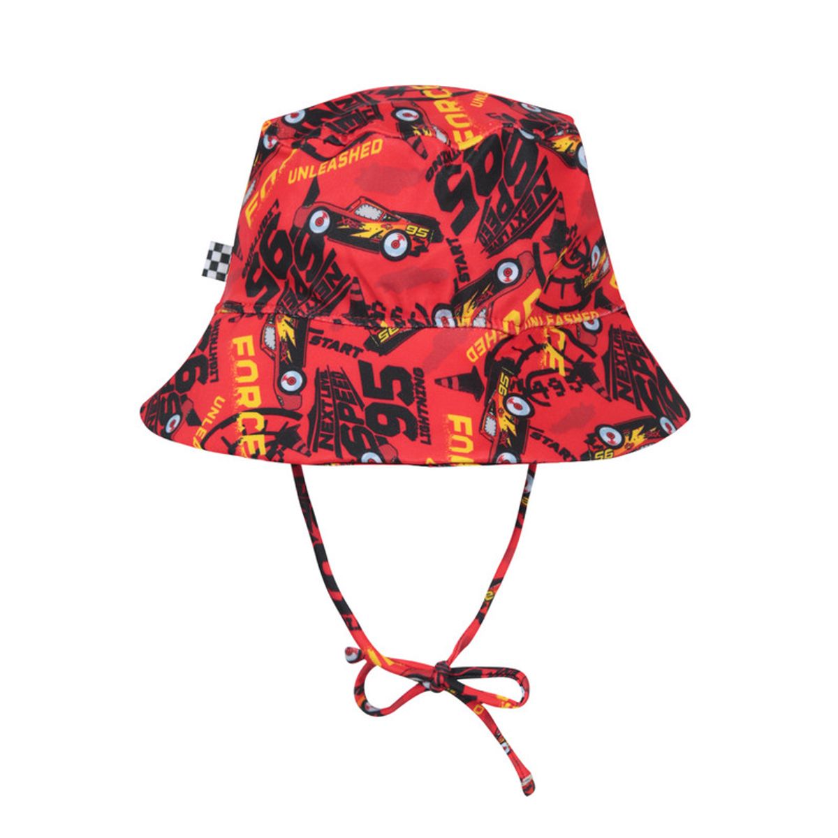 DISNEY - Gorro Bebe Niño UV 50 Disney Cars Rojo - Rojo