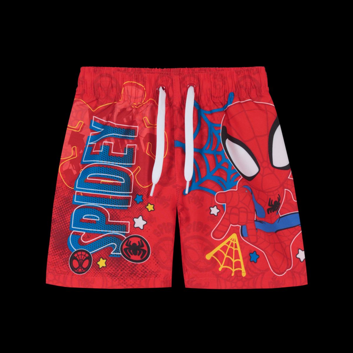 DISNEY - Traje de Baño Bebe Niño Short Disney Spidey Rojo.