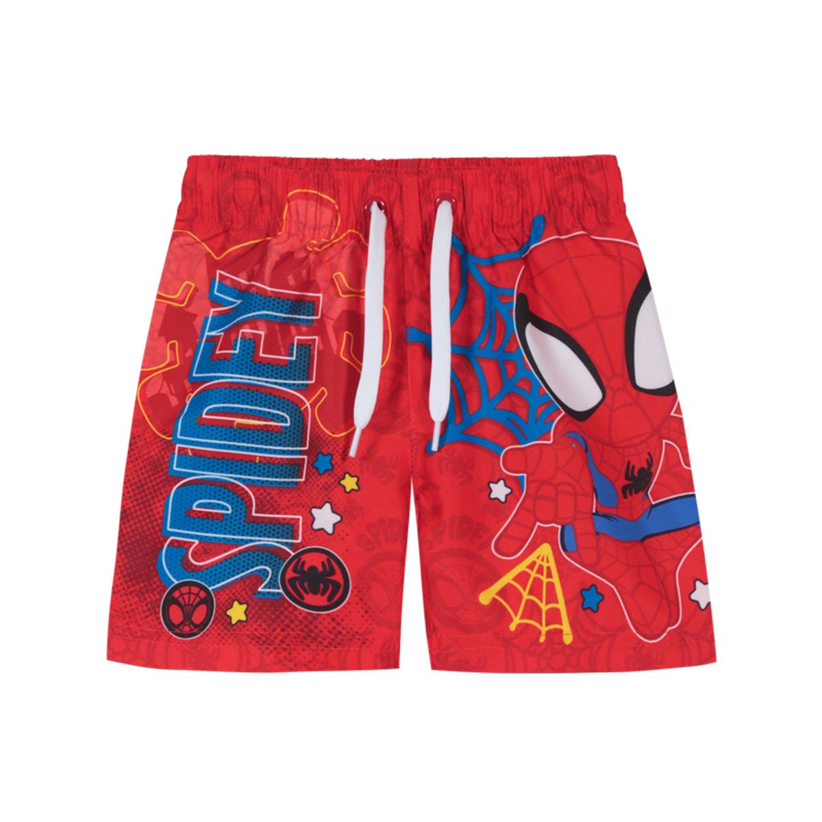 DISNEY - Traje de Baño Bebe Niño Short Disney Spidey Rojo.