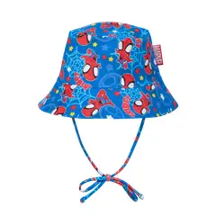 DISNEY - Gorro Bebe Niño UV 50 Spidey Azul - Azul_.