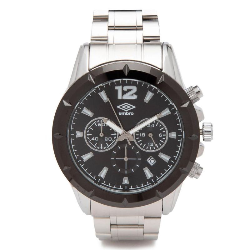 UMBRO - Reloj UMBP-6800-1 Plateado Hombre
