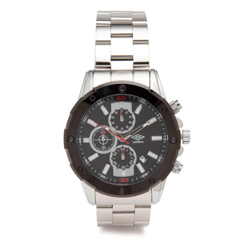 UMBRO - Reloj UMBP-5200-3 Plateado Hombre