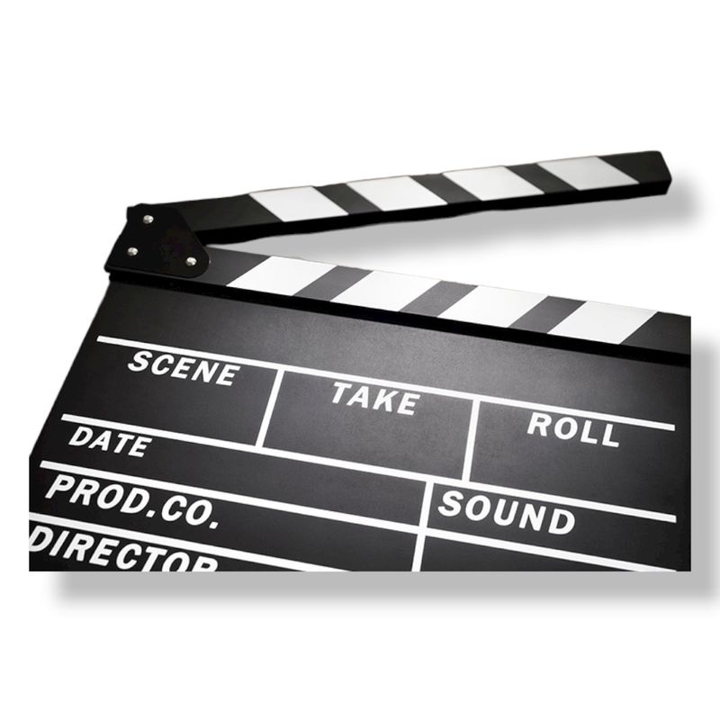 GENERICO - Claquetas De Cine Panel Cine Peliculas Claqueta Cine AA41