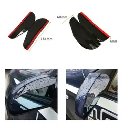 GENERICO - Bota Aguas Espejo Retrovisor Aleta Lluvia Tuning Auto KARVAS