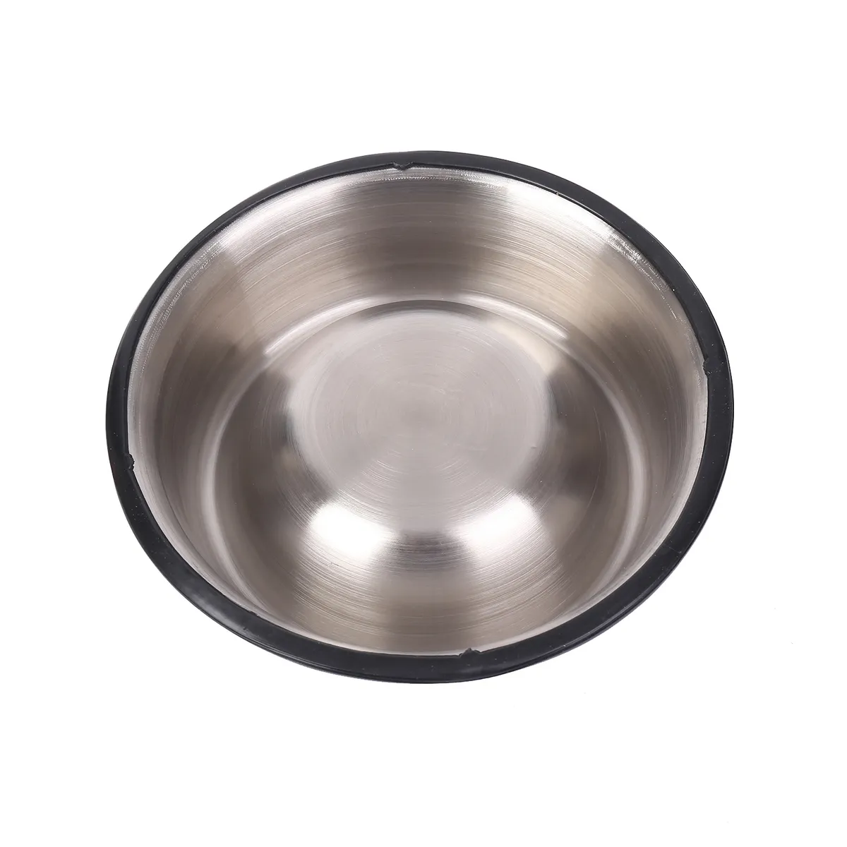 GENERICO - Plato Antideslizante Para Mascotas Tamaño Mediano Rojo