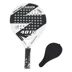 BLWOENS - Pala de Padel CONTROL Fibra Vidrio Raqueta EVA - Blanco