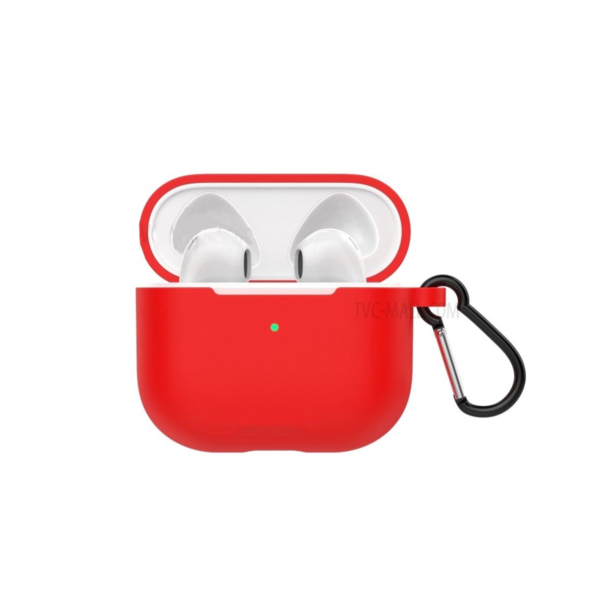 GENERICO - Carcasa Funda Silicona Para AirPods Pro Rojo