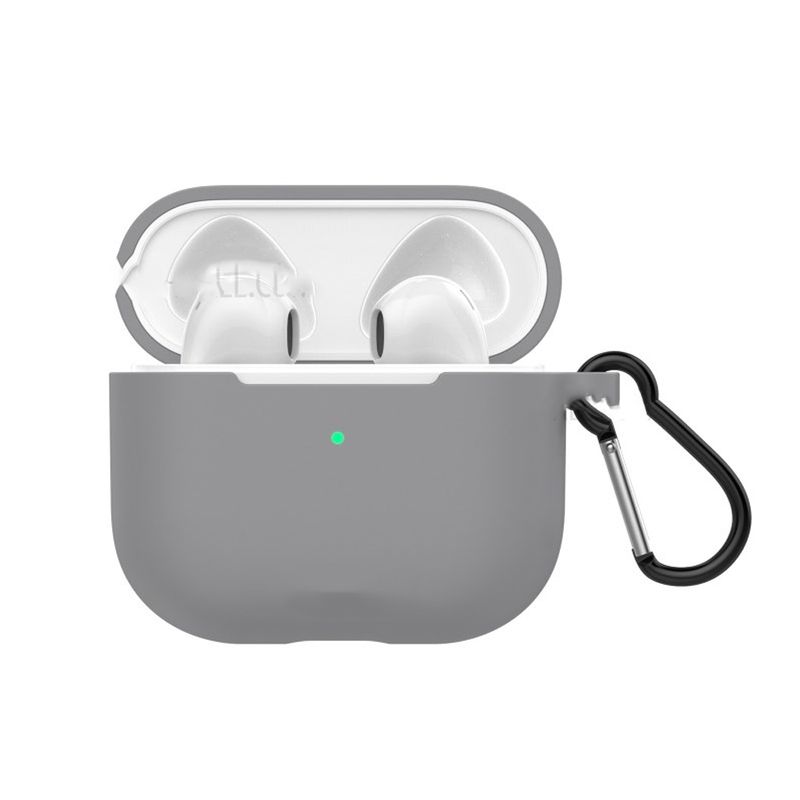 GENERICO - Carcasa Funda Silicona Para AirPods Pro Gris