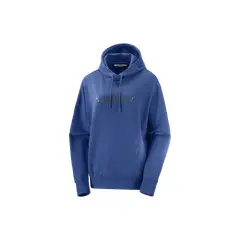 SALOMON - Poleron Mujer Outlife Hoody W W Azul