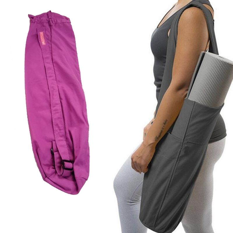 CRUSEC - Mochila Esterilla Para Yoga Mat Bolso Deporte - Morado