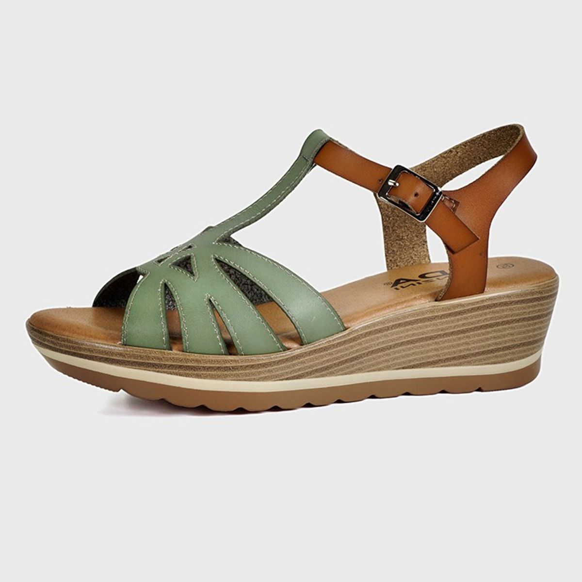 EDA MANZINI - Sandalia Catalina Verde EDA MANZINI
