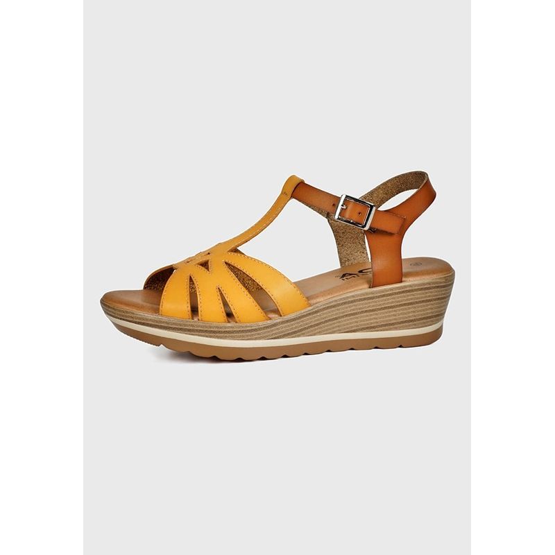 EDA MANZINI - Sandalia Catalina Amarillo EDA MANZINI