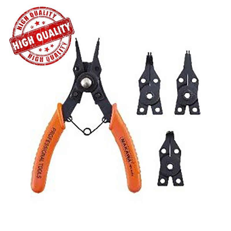 OEM - Alicate Saca Seguro 4en1 set 4pcs Saca Seguro Seeger
