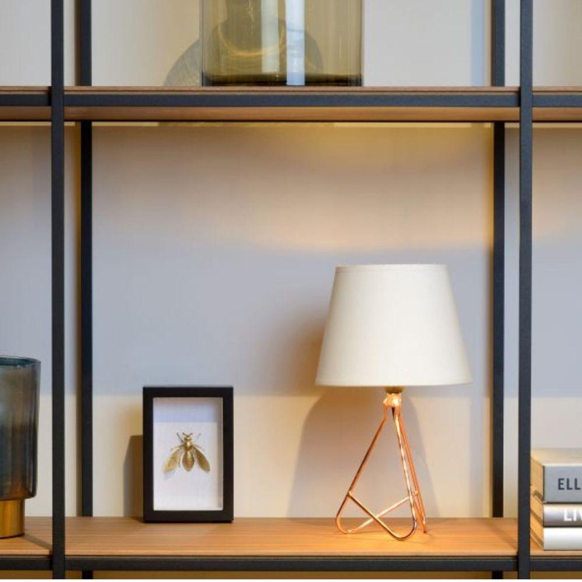 BOSCO - LAMPARA DE MESA GITTA COBRE 1xE14 BOSCO