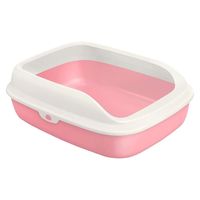 Arenero Para Gato Semicerrado Talla M Rosado o Morado