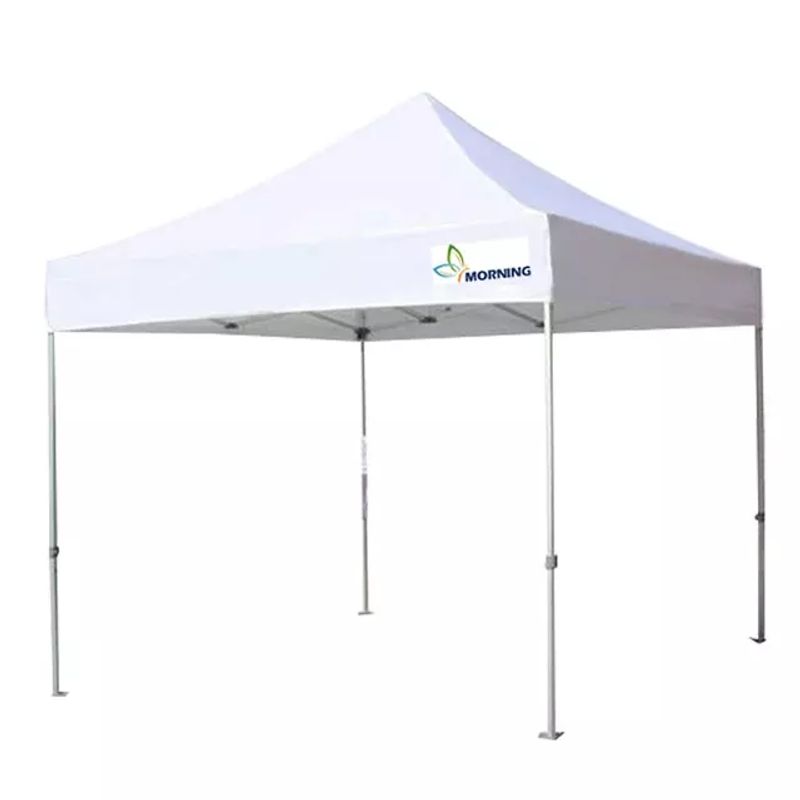 GENERICO - Toldo Plegable tipo araña 2.5 x 2.5  Mt Lona Blanco Impermeable