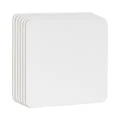BI SILQUE - Pizarra Escolar A4 Doble Cara Sin Marco Pack X6