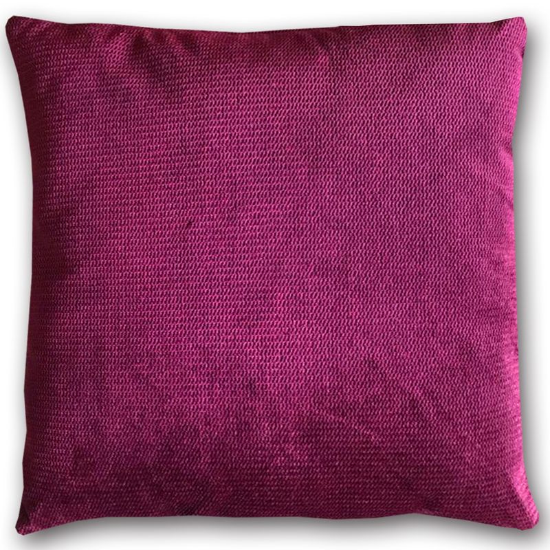 LIVING MARKET - Cojín Morado Chenille 45x45 Living Market