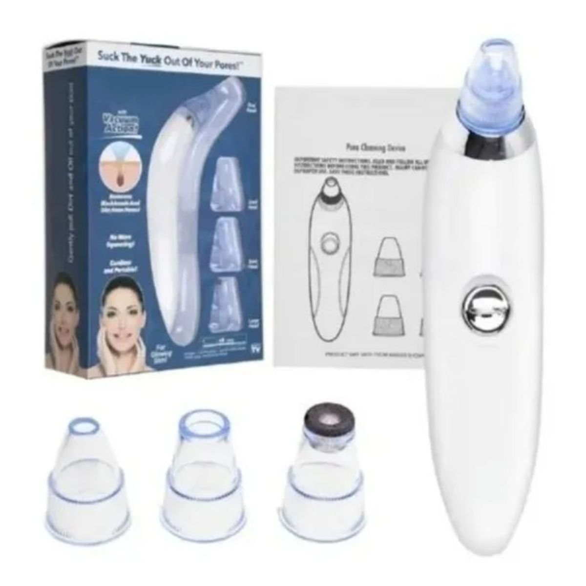 GENERICO - Removedor Puntos Negros Limpieza Facial azul