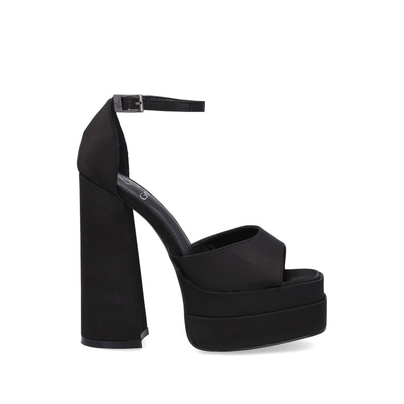GOTTA - Sandalia plataforma negra 25911