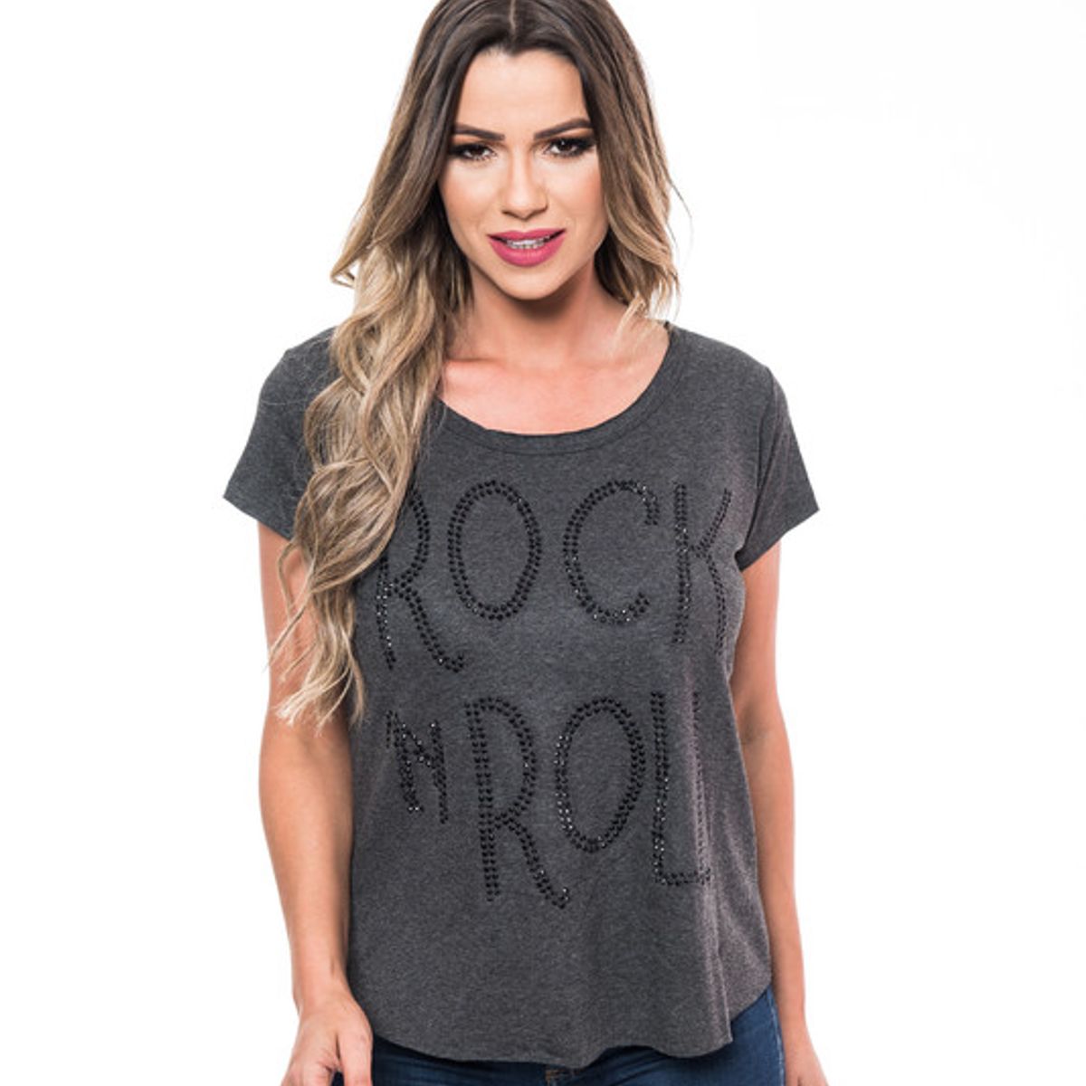 ROCK CAVIAR - Pack 2 Poleras, Choker Y  Manga Corta Rock Caviar 25