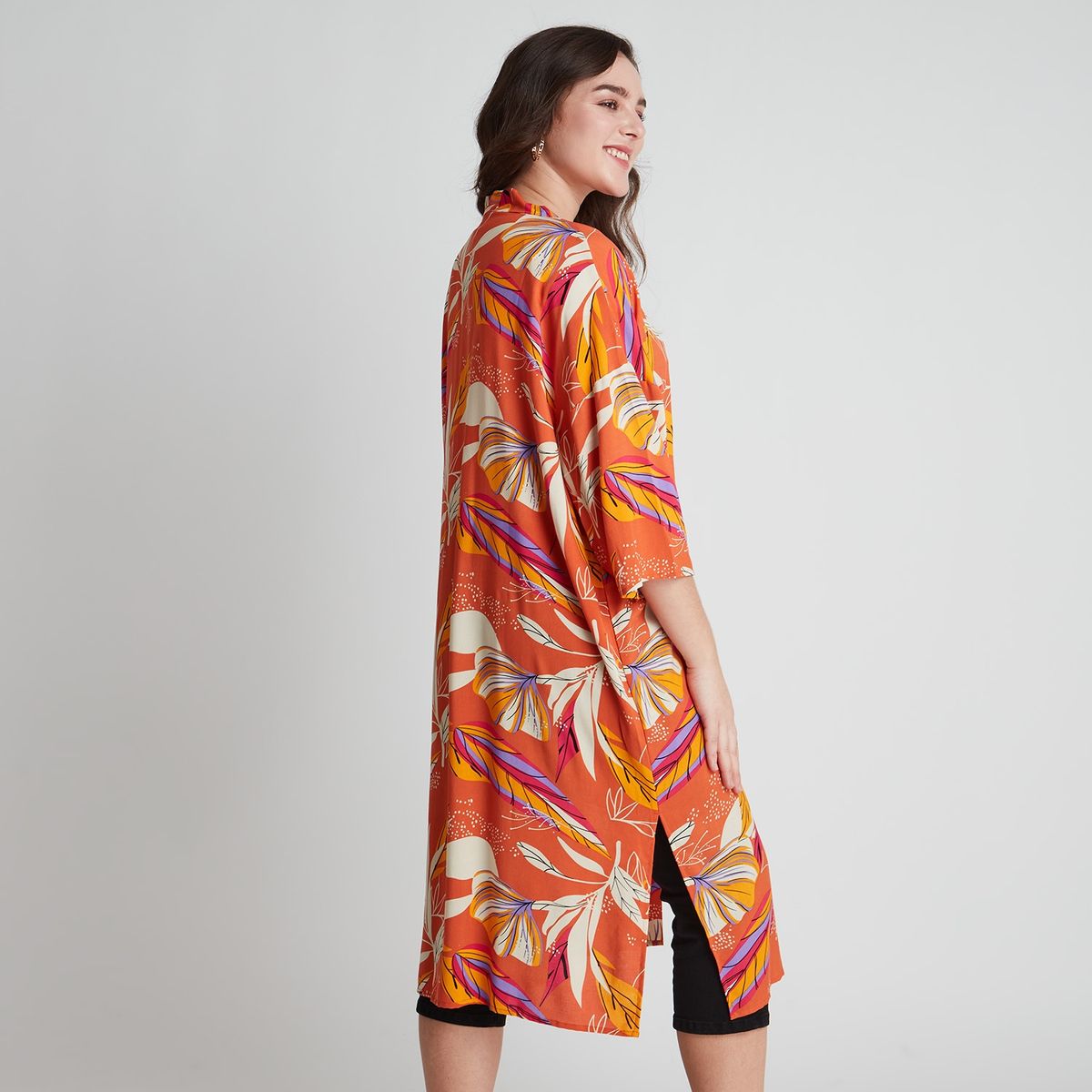 CURVI - Tapado Manga Kimono Largo CURVI