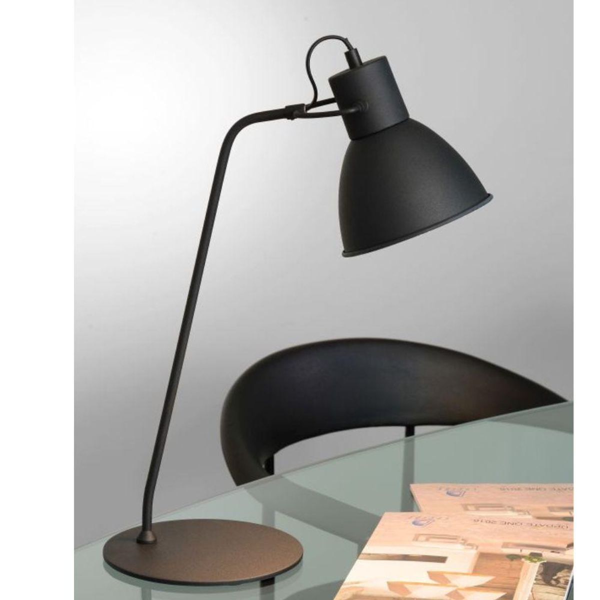 BOSCO - LAMPARA DE MESA SHADI NEGRO 1xE14 BOSCO