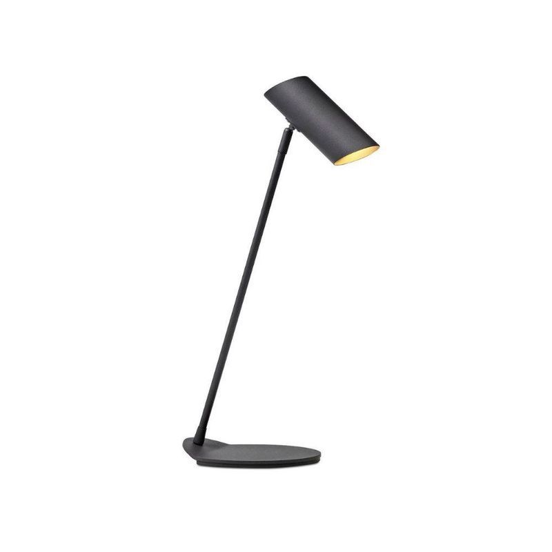 BOSCO - LAMPARA DE MESA HESTER NEGRO 1xGU10 BOSCO.