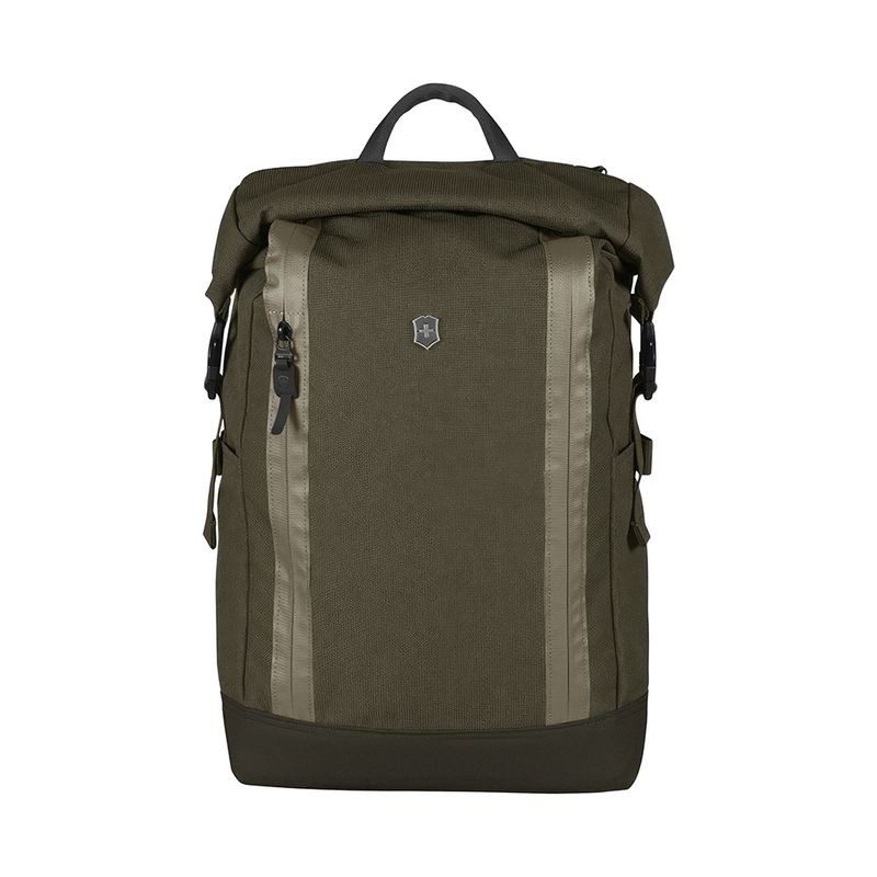 VICTORINOX - Mochila Almont Classic Rolltop Laptop Verde Victorinox
