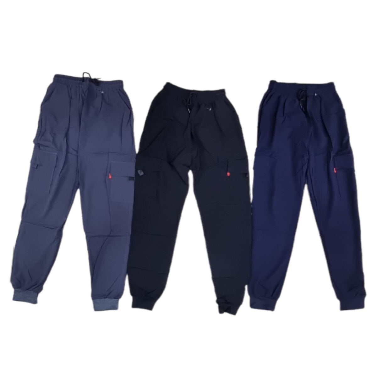 AGW - Pack 3 Pantalones Buzo Hombre Secado Rápido Con Bolsillos.