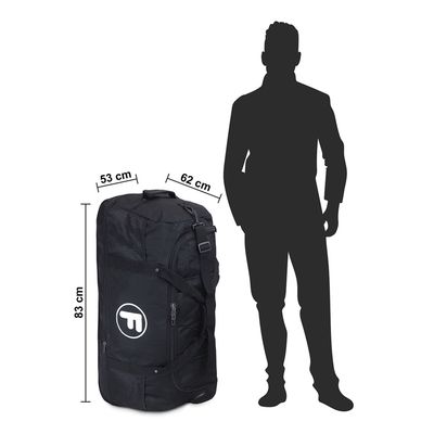 Imagen 2 del producto Bolso Goliat enrollable negro 130 ltrs