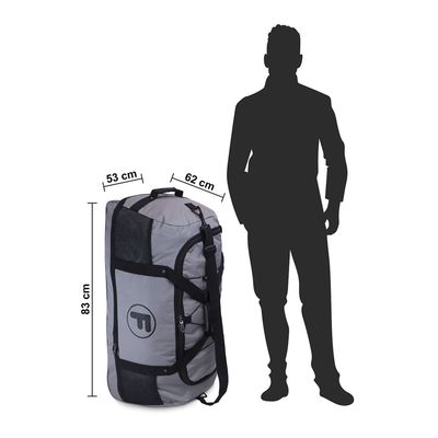 Imagen 2 del producto Bolso Goliat enrollable gris 130 ltrs