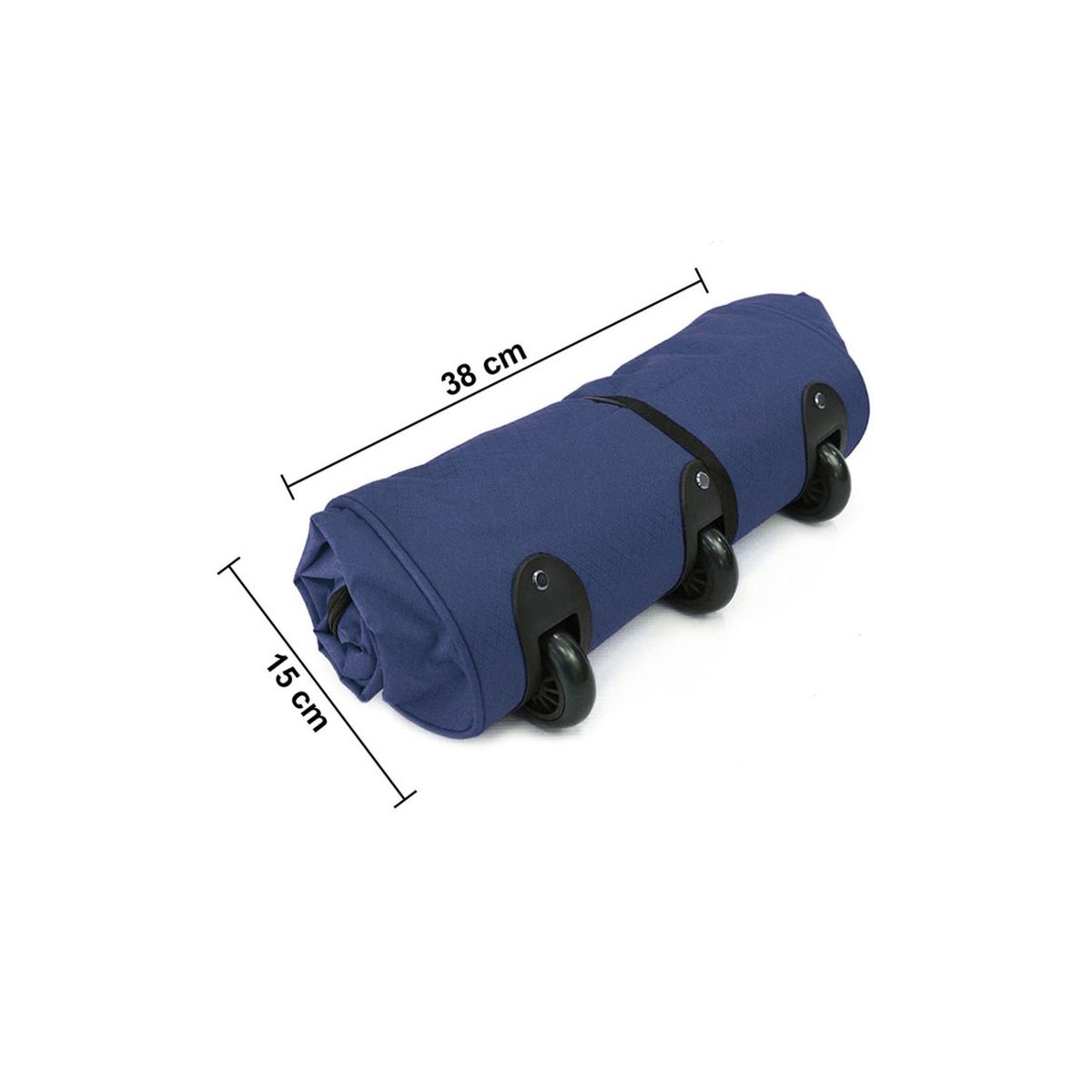 F LA MALETA DE CHILE - Bolso Goliat enrollable azul 130 ltrs F la Maleta de Chile