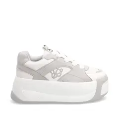 GOTTA - Zapatilla plataforma gris c7325.