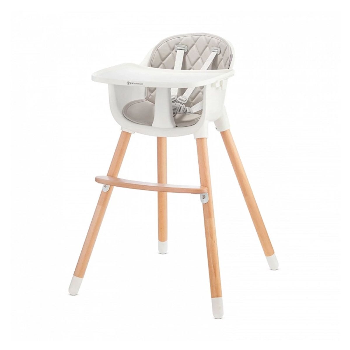 KINDERKRAFT - Silla de Comer SIENNA Grey KINDERKRAFT