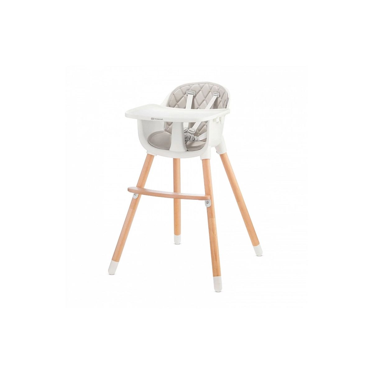 KINDERKRAFT - Silla de Comer SIENNA Grey KINDERKRAFT