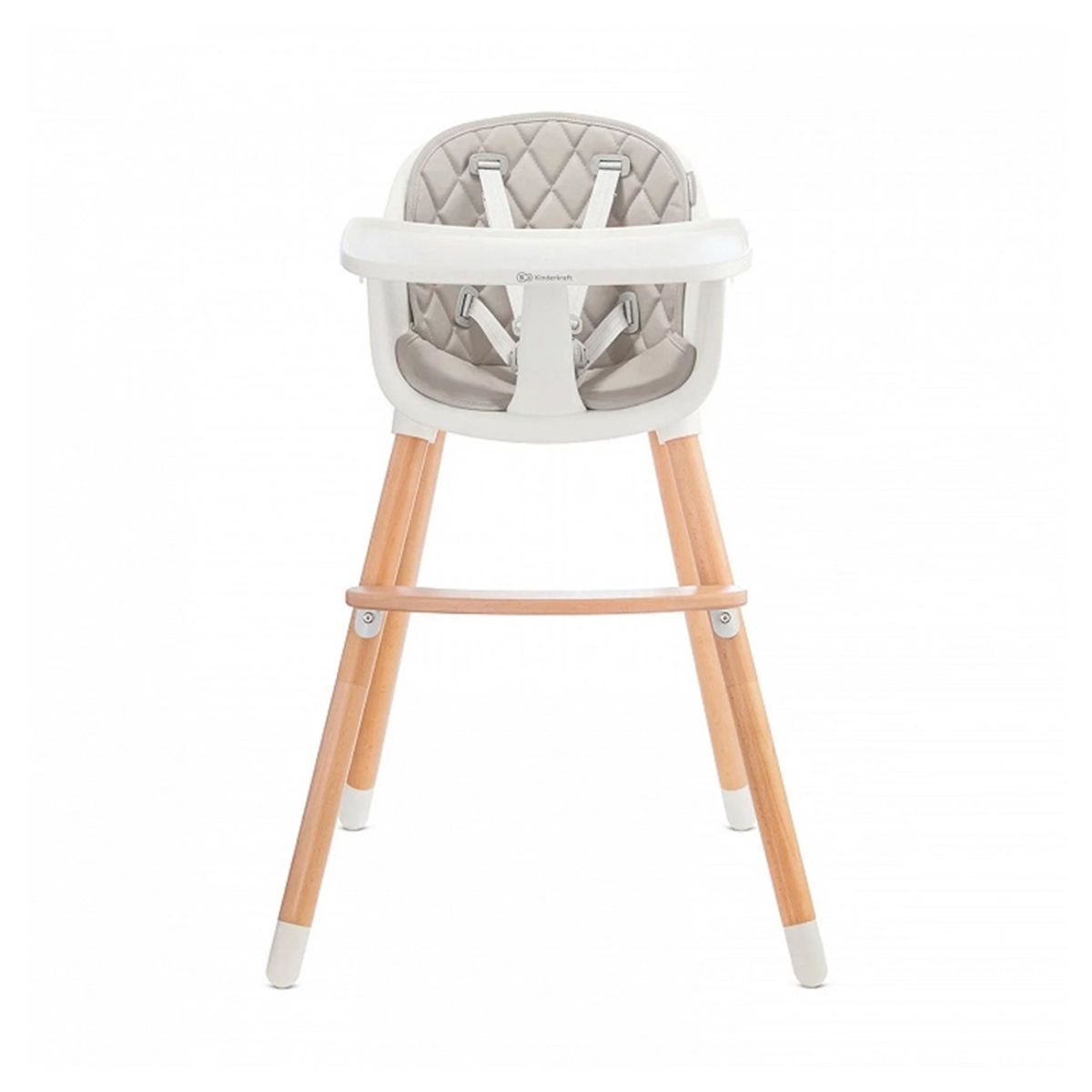KINDERKRAFT - Silla de Comer SIENNA Grey KINDERKRAFT