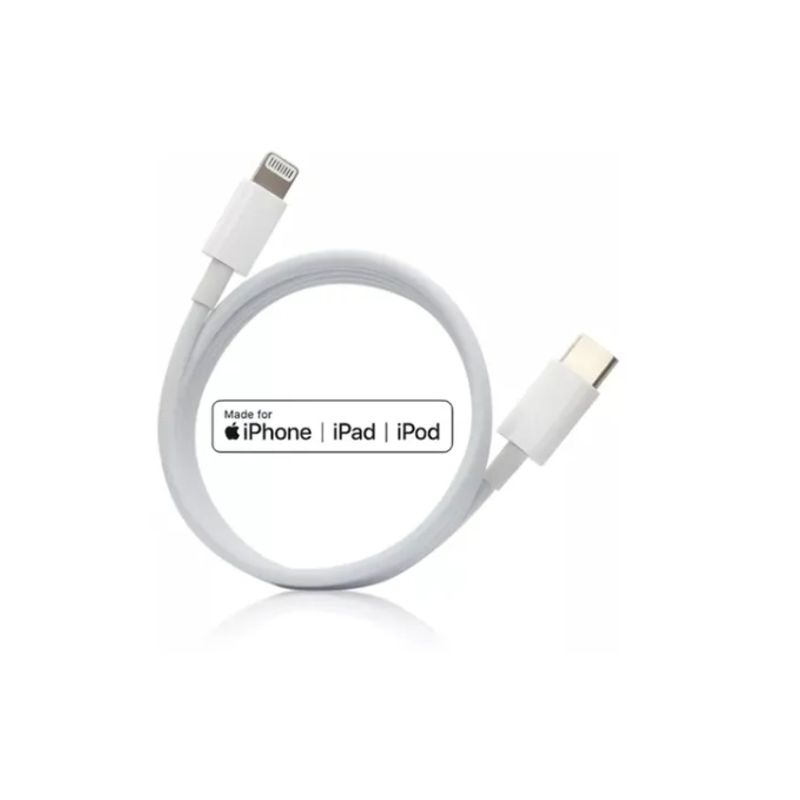 GENERICO - Cable De Carga Usb Tipo C A Lightning Para iPhone 1 Metro