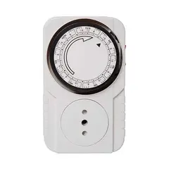 GENERICO - Timer Análogo 24 Horas Adaptador Analógico