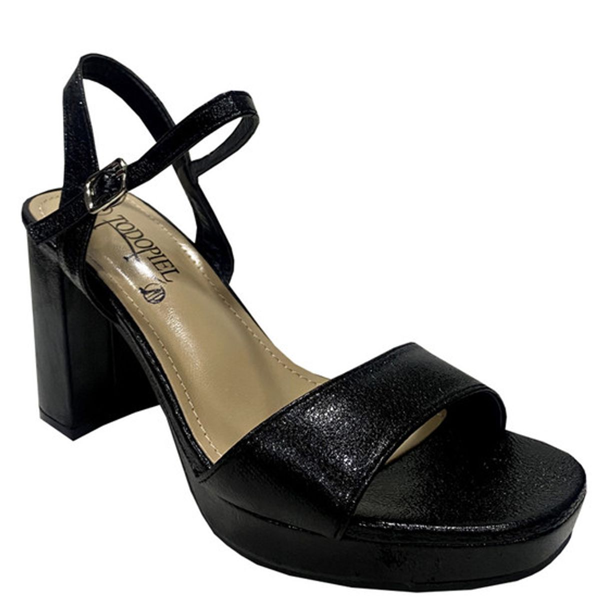 TODOPIEL - Sandalia Mujer Negro Todopiel