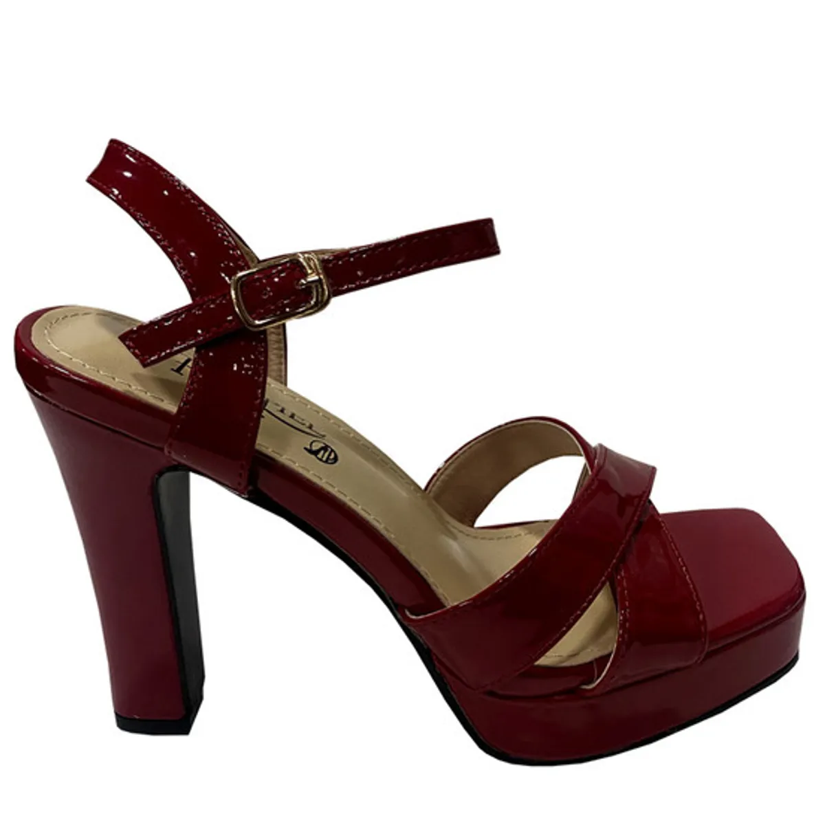 TODOPIEL - Sandalia Mujer Rojo Todopiel