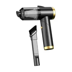 RENVMEXY - Aspirador plegable inalámbrico de succión fuerte 9000pa Negro