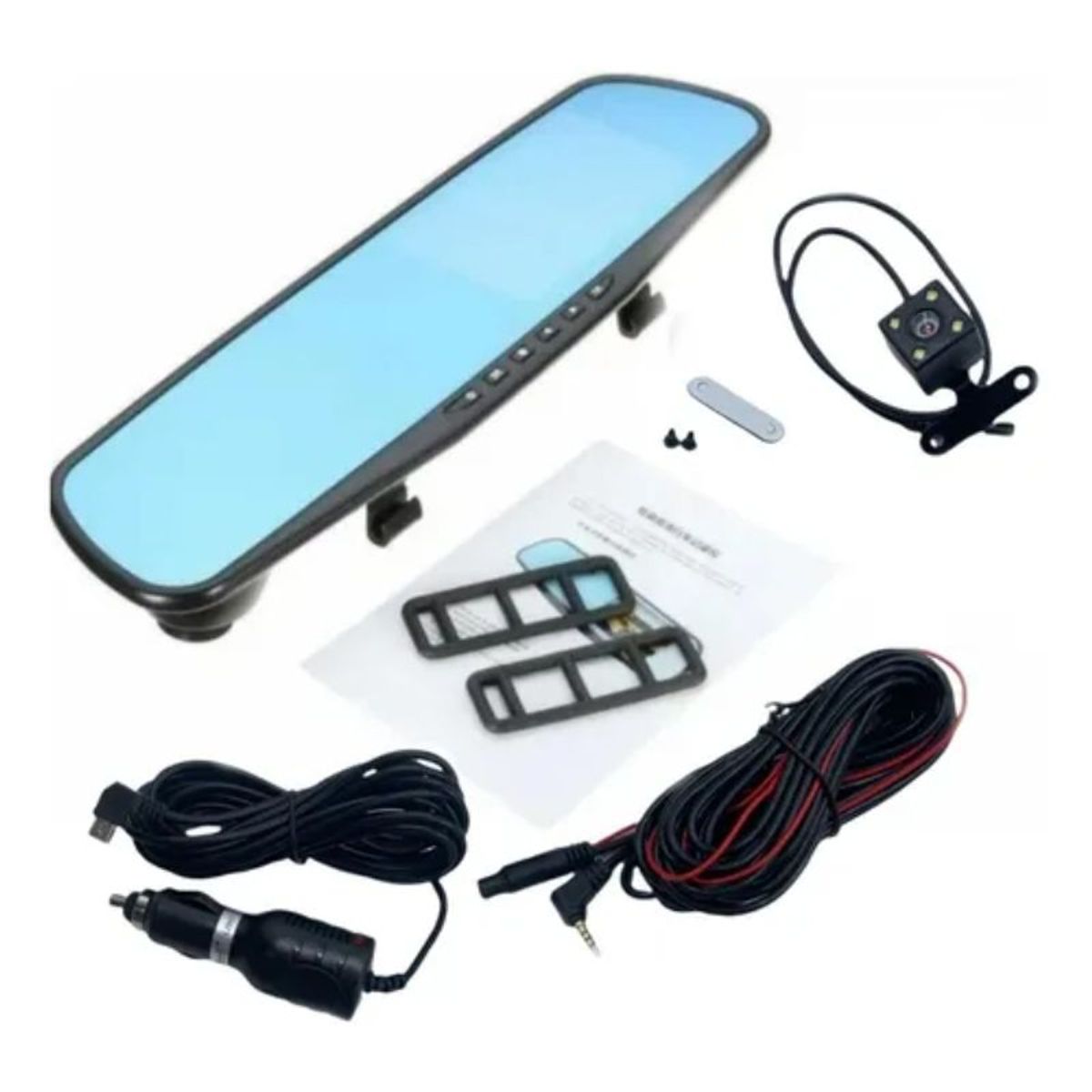 GENERICO - Espejo Retrovisor Con Camara Full Hd  Camara De Retroceso