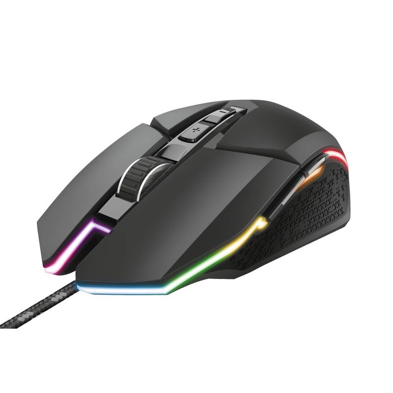 TRUST - Mouse Gamer Trust GXT 950 Idon Illuminated RGB Negro